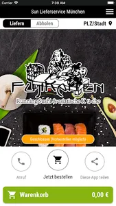 Sun Lieferservice screenshot 0