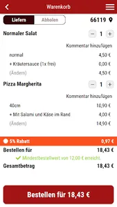 Yamo Pizza screenshot 2