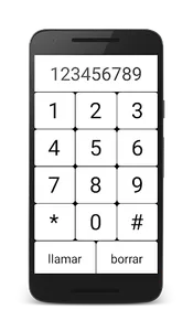 Teclas Grandes para teléfono. screenshot 6