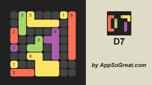 D7: pack the Dominoes per 7 screenshot 7