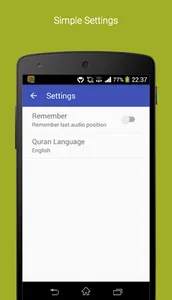 Quran MP3 Audio screenshot 2