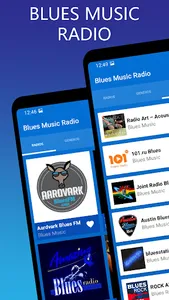 Blues music radio screenshot 1