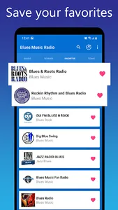 Blues music radio screenshot 4