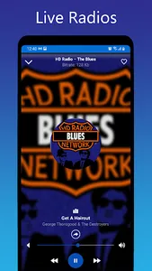 Blues music radio screenshot 5