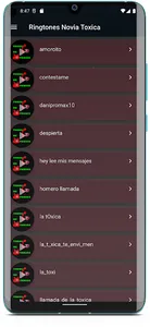 Tonos de novia toxica screenshot 3