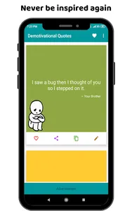 Funny Demotivational Quotes an screenshot 0