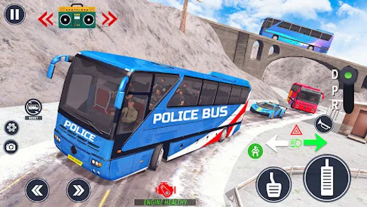 Police Bus Simulator Bus Games screenshot 10