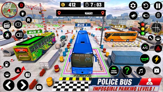 Police Bus Simulator Bus Games screenshot 14