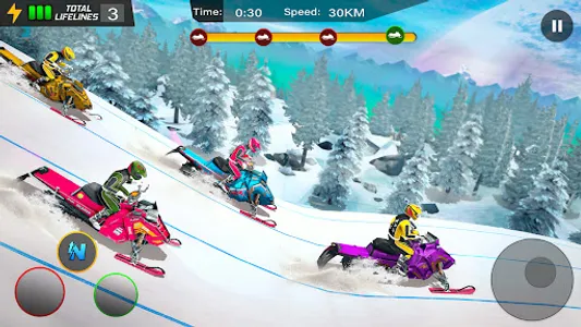Bike Racing – Snocross Xtreme screenshot 0