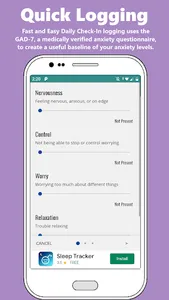 Anxiety Tracker-Log & Analyze screenshot 1