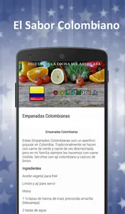 Recetas Típicas De Suramerica screenshot 4