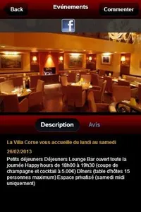 La Villa Corse Paris screenshot 2