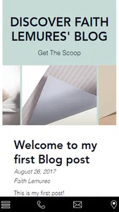 Faith Lemures' Blog screenshot 0