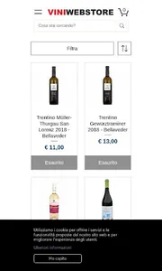 Vini Webstore screenshot 0