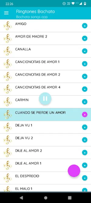 Ringtones Bachata screenshot 2