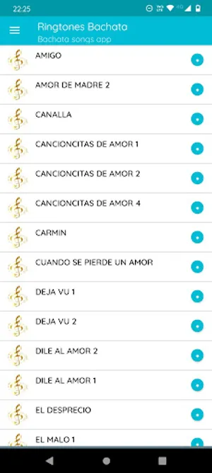 Ringtones Bachata screenshot 3