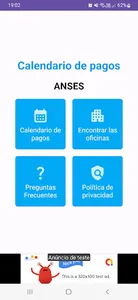 Calendario de pagos ANSES screenshot 0