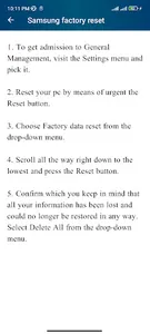 Samsung Unlock Codes screenshot 3