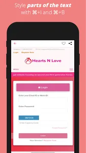Heartsnlove screenshot 1