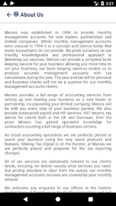 Mensis Accountants screenshot 1