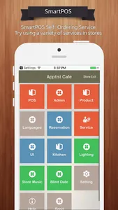 SmartMenu Admin - Phone screenshot 1