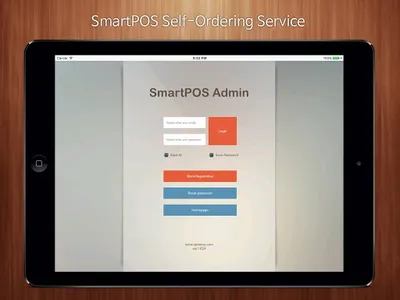 SmartMenu Admin (Tablet) - Sel screenshot 0