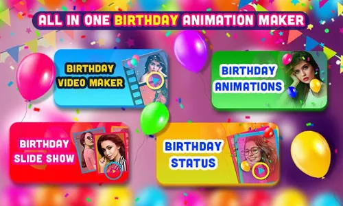 Birthday Video Maker 2023 screenshot 0