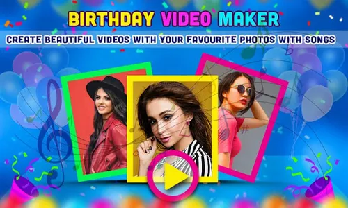 Birthday Video Maker 2023 screenshot 1