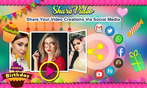 Birthday Video Maker 2023 screenshot 7