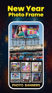New Year photo frame 2026 screenshot 15