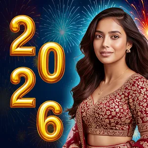 New Year photo frame 2026 screenshot 5