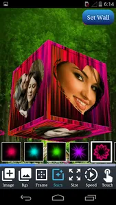 3D Cube Live Wallpaper Editor screenshot 10