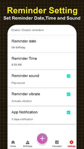 Birthday Reminder & Calendar screenshot 21