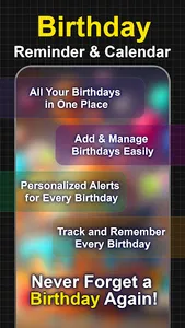Birthday Reminder & Calendar screenshot 24