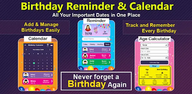 Birthday Reminder & Calendar screenshot 7