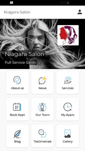 Salon Appointment Booking App screenshot 1