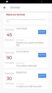 Salon Appointment Booking App screenshot 2