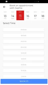 Salon Appointment Booking App screenshot 3