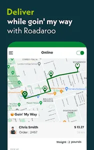 Roadaroo - Deliver & Earn screenshot 11