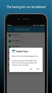 Fasting Calendar screenshot 5