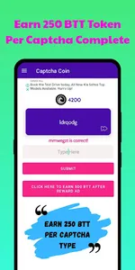 Captcha Coin - Earn Crypto screenshot 2