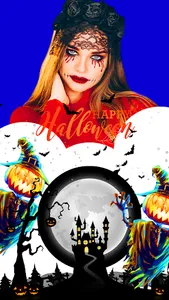 Halloween Scary Photo Editor screenshot 0