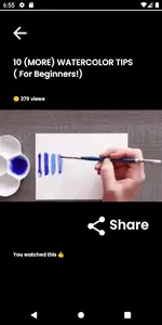 Learn watercolor painting screenshot 11