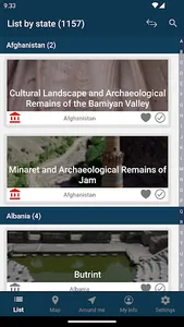 World Heritage - UNESCO List screenshot 2