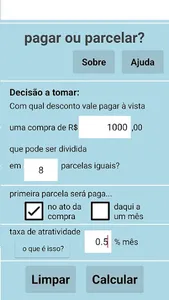 Pagar ou Parcelar screenshot 0