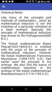 Mathematical Induction screenshot 1