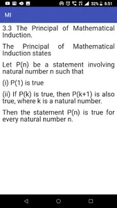 Mathematical Induction screenshot 2