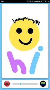 Drawing Fingers for kids 2 screenshot 0
