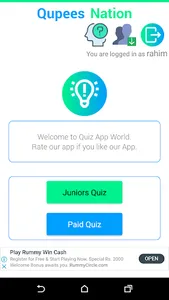 Qupees Nation  - The Quiz App screenshot 5