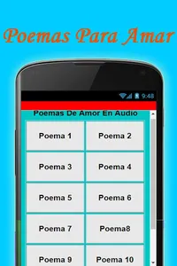 Poemas De Amor En Audio Poesía screenshot 1